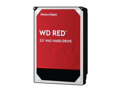 4 TB WD Red, IntelliPower, 256 MB cache, SATA3, optimerad för NAS med 24/7 drift