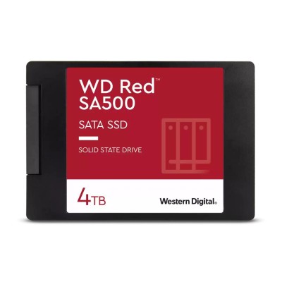 4 TB Red SA500 560/520MB/s 87k/83k IOPS 0,33DWPD 0dB ~10W Server/NAS SATA3-SSD 2,5tum WD/Sandisk