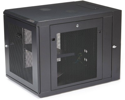 19" Skåp StarTech.com 12U, 610x854x640mm, stående eller väggmonterat, gångjärnsupphängning - Svart#2