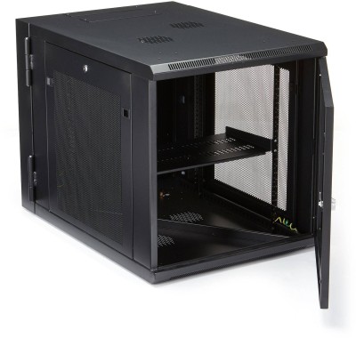 19" Skåp StarTech.com 12U, 610x854x640mm, stående eller väggmonterat, gångjärnsupphängning - Svart#3