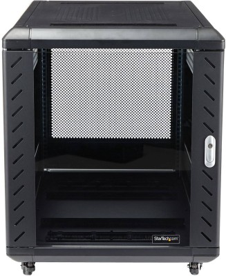 19" Skåp StarTech.com 12U, 603x900x663mm, stående med hjul - Svart#2