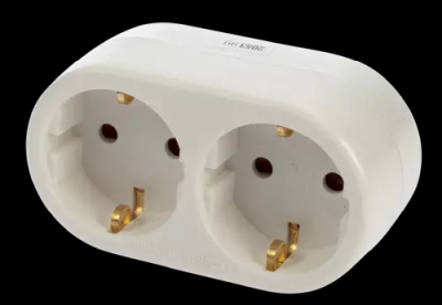 Nordicquality Förgreningsuttag 2-vägs med jord