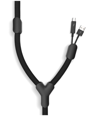 Bluelounge Soba - Äntligen en sensationellt nytänkande kabelstrumpa! - Svart