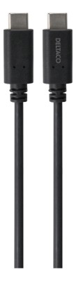 Deltaco USB-C 3.2 Gen.2, 10Gbps, 240W, 1m - Svart#2