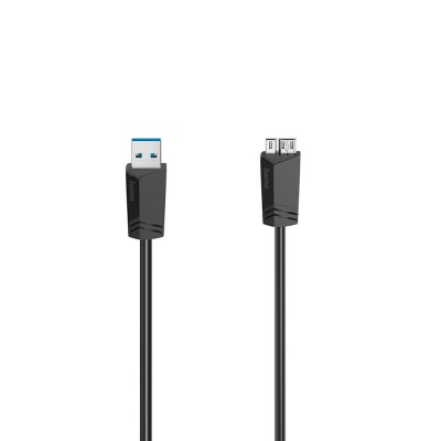 HAMA Cable Micro-USB 3.0 5Gbit/s Black 1.5m