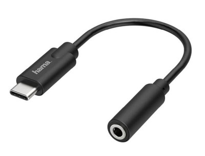 Adapter HAMA USB-C till 3,5mm