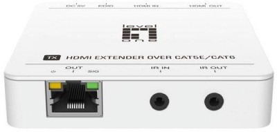 HDMI-förlängare LevelOne HDMI over Cat.5/6 Extender kit, 4K@60Hz, max 50 m