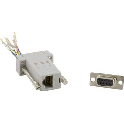Adapter DB9ho-RJ45