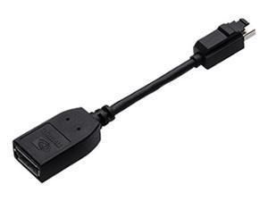 Adapter video miniDP/miniDisplayport/Thunderbolt ha - ho DP svart PNY