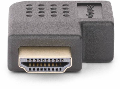 Adapter HDMI hane till hona, StarTech, 4K@60Hz, vinklad höger - Svart#3