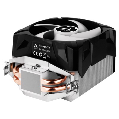 Arctic Freezer 7X, 92mm fläkt, Intel 1200/115x/775/2066, AMD AM3/AM4/FM1/FM2 - Svart/Grå#2
