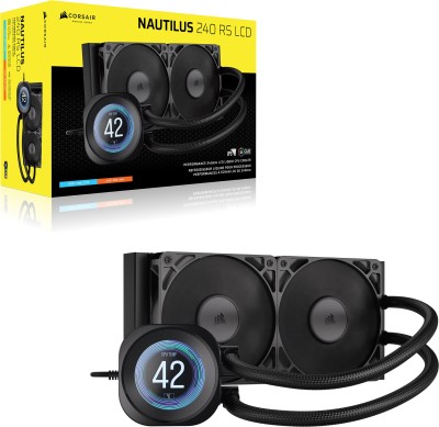 Corsair Nautilus 240 RS LCD, 2x120mm - Svart#5