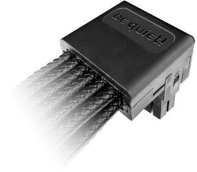 be quiet! 12VHPWR, rak-vinklad reversed, 0,7 meter#2