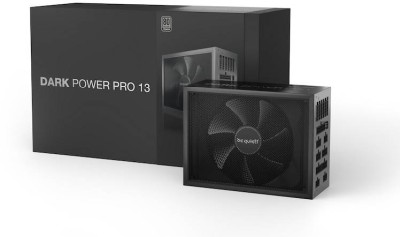 be quiet! Dark Power Pro 13 1300W, ATX 3.0, PCIe 5.0, 135 mm fläkt, 80PLUS Titanium, löstagbara kablar