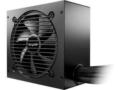 1000W Pure Power 12 120mm tyst fläkt 100-240V v3.1 2*EPS 8-pin 80Plus Gold kablerat 150*86*160mm be quiet!