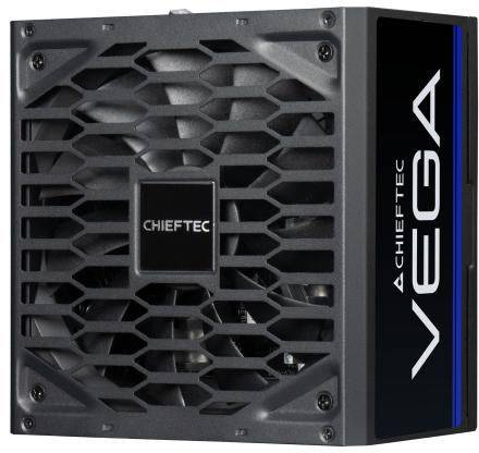 Chieftec Vega PPG-750-S 750W, ATX 3.1, 135 mm fläkt, 80PLUS Gold - Svart