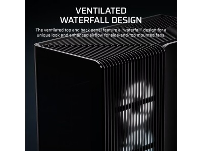 Corsair FRAME 4500X LX-R RGB LINK Panoramic Glass, TG, ATX - Svart#4