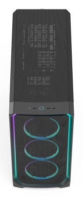 Fractal Design Meshify 3 XL Ambience Pro RGB TG Light Tint, ATX - Svart#4