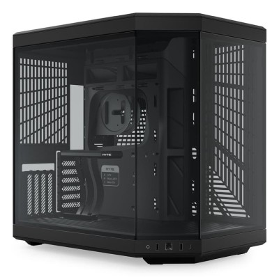 Hyte Y70 Midi Tower, ATX, Tempered Glass - Pitch Black