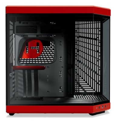 Hyte Y70 Midi Tower, ATX, Tempered Glass - Black Cherry#3