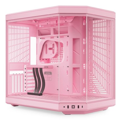 Hyte Y70 Midi Tower, ATX, Tempered Glass - Strawberry Milk