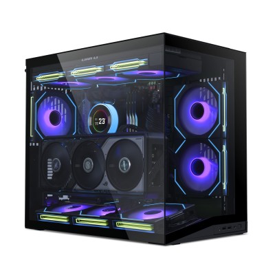 Lian Li O11 Dynamic Mini V2, Tempered glass, ATX - Svart#2