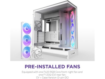 NZXT H9 Flow RGB 2025, ATX - Vit#3