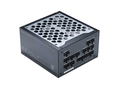 Phanteks Revolt 1000W, ATX 3.0 , 135 mm fläkt, 80PLUS Platinum, semipassivt, Kablar ingår ej! - Svart#2