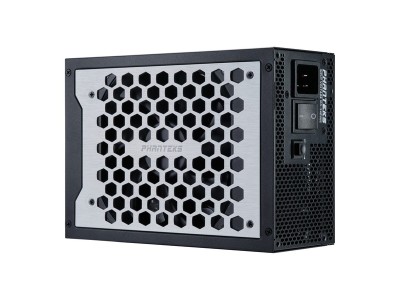 Phanteks Revolt 1600W, ATX 3.0 , 135 mm fläkt, 80PLUS Titanium, semipassivt, Kablar ingår ej! - Svart#1