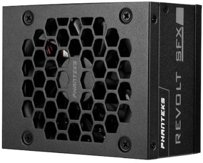 850W SFX 80PLUS Platinum Phanteks Revolt ATX 3.0 135mm fläkt semipassivt svart