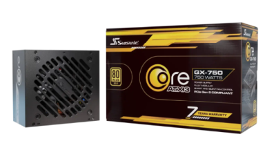 Seasonic Core GX ATX 3 (2024) 750W, ATX 3.1, 120 mm fläkt, 80PLUS Gold, löstagbara kablar#1