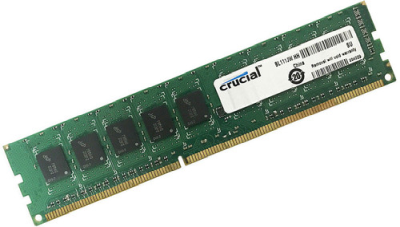 8 GB DDR3 PC12800 1600MHz ECC UDIMM Workstation/server 1,35V Crucial