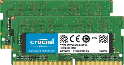 16 GB (2x8GB) DDR4-2666 SODIMM Crucial, CL19, till bl.a. iMac 21.5" 2017