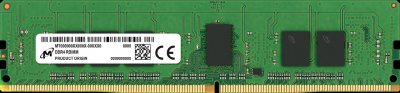 8 GB DDR4 PC25600 3200MHz RDIMM ECC REG Server 1,2V Micron