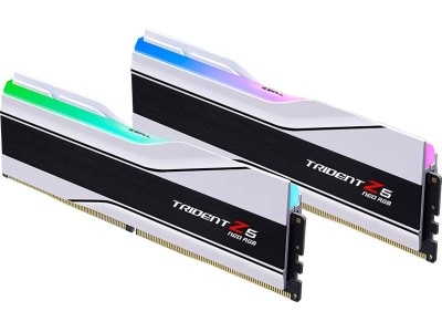 96 GB (2x48GB) DDR5-6400 G.Skill Trident Z5 Neo RGB White CL32, Intel XMP - Vit#2