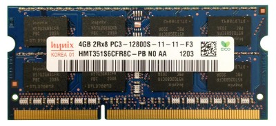 Hynix 4GB PC3-12800 DDR3-1600MHz SO-DIMM
