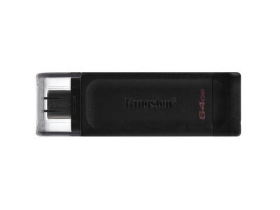64 GB USB-C Kingston DataTraveler 70 3.2 svart#2