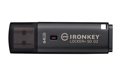 64 GB Kingston Ironkey Locker Plus 50 G2, USB 3.2, FIPS 197, AES-256#1