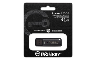 64 GB Kingston Ironkey Locker Plus 50 G2, USB 3.2, FIPS 197, AES-256#4