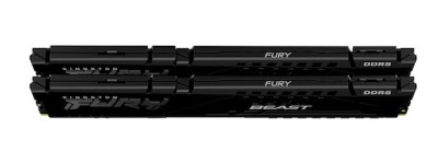 64 GB (2x32GB) DDR5-5600 Kingston FURY Beast Black CL36, AMD EXPO - Svart#2