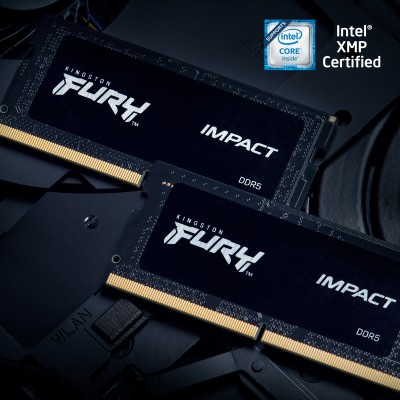 32 GB (2x16GB) DDR5-6400 SODIMM Kingston FURY Impact CL38#2