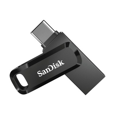256 GB USB-A/USB-C Sandisk Ultra Dual Drive Go 3.1 svart