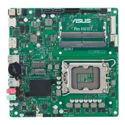 1700 ASUS PRO H610T-CSM mITX