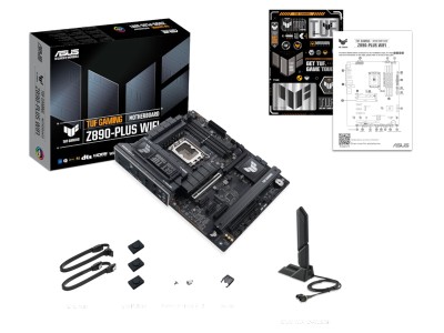 Asus TUF GAMING Z890-PLUS WIFI, Intel LGA1851, ATX, 2xPCI Express, 4xDDR5, 4xM.2 + SATA3 RAID, HDMI/DP/TB4, USB-C, 2.5Gbe LAN, WiFi 7, Bluetooth 5.4, Aura Sync RGB#4