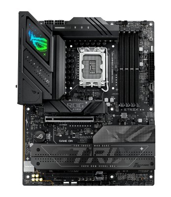 Asus ROG STRIX B860-F GAMING WIFI, Intel LGA1851, ATX, 2xPCI Express, 4xDDR5, 4xM.2 + SATA3 RAID, HDMI/DP/TB4, USB-C, 2.5Gbe LAN, WiFi 7, Bluetooth 5.4, Aura Sync RGB