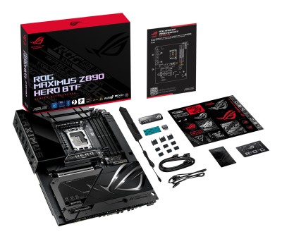 Asus ROG MAXIMUS Z890 HERO BTF, Intel LGA1851, 2xPCI Express, ATX, 4xDDR5, 6xM.2 + SATA3 RAID, HDMI/2xTB4, USB-C, SupremeFX audio, 5GbE+2.5Gbe LAN, WiFi 7, Bluetooth 5.4, Aura Sync RGB#6