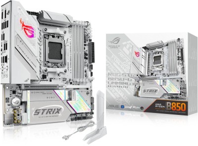 Asus ROG STRIX B850-G GAMING WIFI, AMD AM5, MicroATX, 4xDDR5, 2xPCI Express, 4xM.2 + SATA3 RAID, HDMI/DP, USB-C, 2.5Gbe LAN, WiFi 7, Bluetooth 5.4, Aura Sync RGB