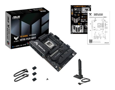 Asus TUF GAMING X870E-PLUS WIFI7, AMD AM5, ATX, 4xDDR5, 3xPCI Express, 4xM.2 + SATA3 RAID, HDMI/2xUSB4, USB-C, 2.5GbE LAN, WiFi 7, Bluetooth 5.4, Aura Sync RGB#5