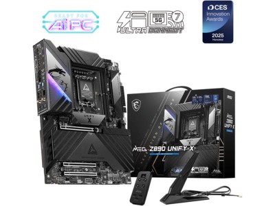 MSI MEG Z890 UNIFY-X, Intel LGA1851, ATX, 2xDDR5, 3xPCI Express, 6xM.2 + SATA3 RAID, 2xTB4/USB-C, Killer 5Gbe LAN, WiFi 7, Bluetooth 5.4, Mystic Light RGB