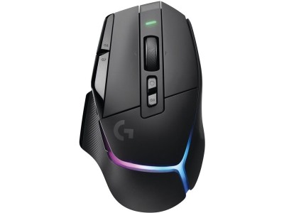 Logitech G502 X Lightspeed Wireless, 25600 dpi, 13 programmerbara knappar, HERO-sensor, RGB - Svart#1